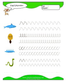 Çizgi Çalışma Sayfaları